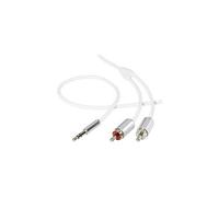 Câble de raccordement SpeaKa Professional SP-7870524 Cinch-RCA / Jack audio [2x Cinch-RCA mâle - 1x Jack mâle 3.5 mm] 1.50