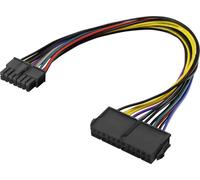 Câble de raccordement Renkforce alimentation [1x alimentation ATX mâle 14 pôles - 1x alimentation ATX femelle 24 pôles] 0.25