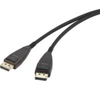 Câble de raccordement Renkforce DisplayPort Fiche mâle DisplayPort, Fiche mâle DisplayPort 20.00 m noir RF-3770962 8K UHD