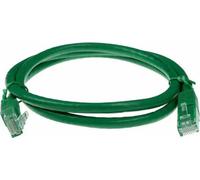 Câble de raccordement réseau ACT U/UTP, CAT 6, RJ-45 - RJ-45, 1.5 m, conducteurs en cuivre, vert, paquet en vrac