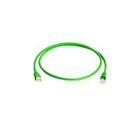 Telegärtner Câble réseau RJ45 100008029 Cat6a S/FTP Vert 0,25 m