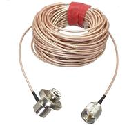 Câble de raccordement RF à Angle Droit RG316 UHF PL259 mâle vers UHF SO239 Femelle, 10 à 20 m(8M)
