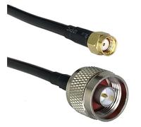 Câble de raccordement RF Droit RG316 RG58 N vers N SMA RP SMA mâle et Femelle Jack écrou cloison connecteur câble Pigtail 6 Pouces ~ 20 m(RG58 N M to RPSMA M,2FT (60CM))