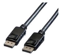 Câble de raccordement Roline DisplayPort Fiche mâle DisplayPort 10.00 m noir