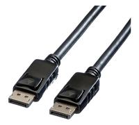 Câble de raccordement Roline DisplayPort Fiche mâle DisplayPort 3.00 m noir