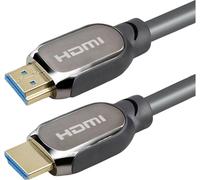 Câble de raccordement Roline HDMI Fiche mâle HDMI-A, Fiche mâle HDMI-A 1.00 m noir 11.04.6010 8K UHD Câble HDMI
