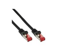 Câble de raccordement S / FTP PiMF Cat.6 250 MHz sans cuivre, sans halogène, noir 15 m