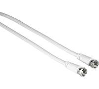 Câble de raccordement SAT 5m F-fiche blanc
