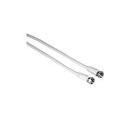 Câble de raccordement satellite - HAMA - 3 m - F mâle - Double blindage - Noir