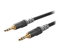 Câble de raccordement Sommer Cable HBA-3S-0060 Jack audio [1x Jack mâle 3.5 mm - 1x Jack mâle 3.5 mm] 0.60 m noir