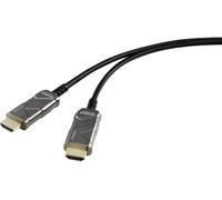 Câble de raccordement SpeaKa Professional HDMI Fiche mâle HDMI-A, Fiche mâle HDMI-A 20.00 m noir SP-8821992 8K UHD Câble HDMI