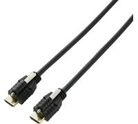 Câble de raccordement SpeaKa Professional HDMI Fiche mâle HDMI-A, Fiche mâle HDMI-A 3.00 m noir SP-9784188 4K UHD, canal de