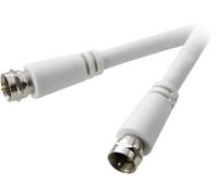 Câble de raccordement SpeaKa Professional SP-7870000 [1x F mâle - 1x F mâle] 1.50 m blanc