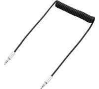 Câble de raccordement SpeaKa Professional SP-7870092 Jack audio [1x Jack mâle 3.5 mm - 1x Jack mâle 3.5 mm] 1.00 m noir câble