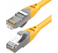 Câble de raccordement SSTP Cat6A 1.5m jaune