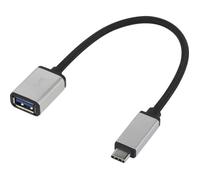 Câble de raccordement USB-C™ mâle vers USB 3.0 femelle type A - RENKFORCE - RF-USBA-MS-01 gainé