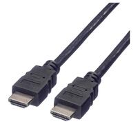 Câble de raccordement Value HDMI Fiche mâle HDMI-A 15.00 m noir 11.99.5534 blindé Câble HDMI