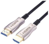 Câble de raccordement Value HDMI Fiche mâle HDMI-A 20 m noir 14.99.3480 4K UHD Câble HDMI