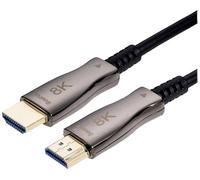 Value Câble HDMI 14.99.3485 8K UHD Fiche mâle HDMI-A 20 m Noir