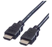 Câble de raccordement Value HDMI Fiche mâle HDMI-A 3.00 m noir 11.99.5543 4K