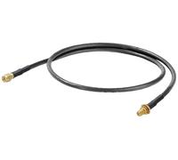 Câble de raccordement Weidmüller antenne 1.00 m noir résistant aux UV