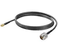 Câble de raccordement Weidmüller antenne 3.00 m noir résistant aux UV
