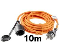 Câble de rallonge 10m, IP444 Orange 4250416339911