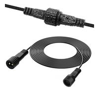 Câble de Rallonge Cshare 5M/16.4Ft pour Lumières de Noël - Cordon IP65 Étanche pour Guirlandes LED, Lumières G40, Icicle et Autres Décorations