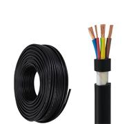 Câble De Rallonge De Charge Haute Flexibilité 1,5-6 Mm² For Véhicules Électriques, Compatible Avec Les Bornes De Recharge Et Les Pistolets.(100ft,3 * 1.5+1 * 0.75)