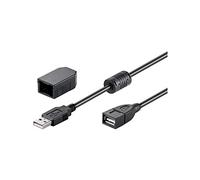 GOOBAY 93284 - Rallonge de câble USB 2.0 avec cœur en ferrite