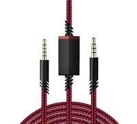 Câble de rechange A40 pour casque de jeu Astro Inline Mute Cord 3,5 mm Compatible avec A10 A50 A40 TR Casque de jeu Xbox One Contrôleur Ps-5/4, 2 m