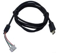 Câble de rechange ASUS pour ROG S avec extrémité plaquée or de type C et prise jack 3,5 mm pour un large support des appareils et une connectivité stable