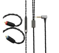 Câble de rechange MMCX avec micro pour écouteurs, pour casque d'écoute Sh-ure SE215 SE315 SE425 SE535 SE846 UE900