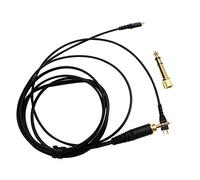 Câble de rechange OFC compatible avec casque Sennheiser HD25, HD 25-1, HD25-1 II, HD25-13, HD25-C, Amperior 1,2 m