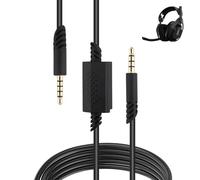Câble de rechange pour A40, ligne audio avec fonction sourdine, cordon d'extension audio 3,5 mm, compatible avec casque de jeu Astro A10 A50 TR Xbox One, manette PS5/4, 2 m, noir