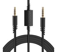 Câble de rechange pour A40, ligne audio avec fonction sourdine, cordon d'extension audio 3,5 mm, compatible avec casque de jeu Astro A10 A50 TR, casque de jeu Xbox One, manette PS5/4, 2 m noir