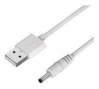 Cable de recharge 80 cm compatible Foreo Luna/Luna 2/Luna 3/Luna 4/Luna Mini/Luna Mini 2/Luna Mini 3/Luna Go/Luna Luxe/Bea/Ufo/Kiwi/Issa Blanc