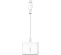 Belkin lightning audio + charge rockstar - câble de recharge/audio - l