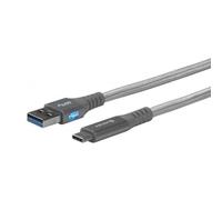 Câble De Recharge Et Données De Usb-A To Usb-C Type-C 65w Tressé Nylon 1 Mètre _