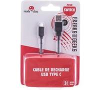 Câble de recharge Freaks And Geeks pour Nintendo Switch USB Type C 3M G