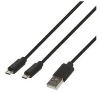 Câble de recharge Konix Double Cordon de Charge pour Manette PS4