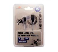 Cable De Recharge Manette De Ps4/Xboxone/Mobile (Micro Usb) 3m