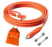 Câble de Recharge pour Voiture, 2,5 m, 14AWG, 15A, 12V/24V, Connecteurs DC7909/8020, Compatible avec Jackery, BLUETTI, GreCELL, Goal Zero Yeti