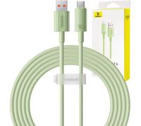 Câble de recharge rapide Baseus USB vers USB-C Habitat Series 2m 100W (vert)