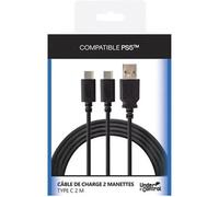 Under Control Câble de recharge Type C 3 m – Noir – pour 2 manettes PS5™