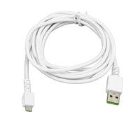 Câble de recharge USB tressé pour Naga Pro, DeathAdder V2, Basilisk 6,1 pieds