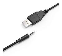 Câble de recharge USB vers 2,5 mm Ancable - Spécialement conçu pour les casques JBL Synchros Series (E40BT/E50BT/J56BT/S400BT/S300) - 1 m, noir Câble de recharge