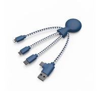 Câble de recharge Xoopar Mr Bio - bleu - 150x32x12 mm