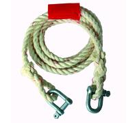 Câble de remorquage pour voiture 2500 kg longueur 400 cm Ø 16 mm HP 10283