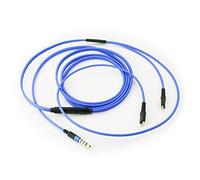 Câble de remplacement compatible avec Sennheiser HD25, HD 25-1, HD25-1 II, HD25-13, HD25-C, Am‿Casque, contrôle du volume à distance et micro compatible avec Samsung Galaxy Sony Xiaomi Huawei Android